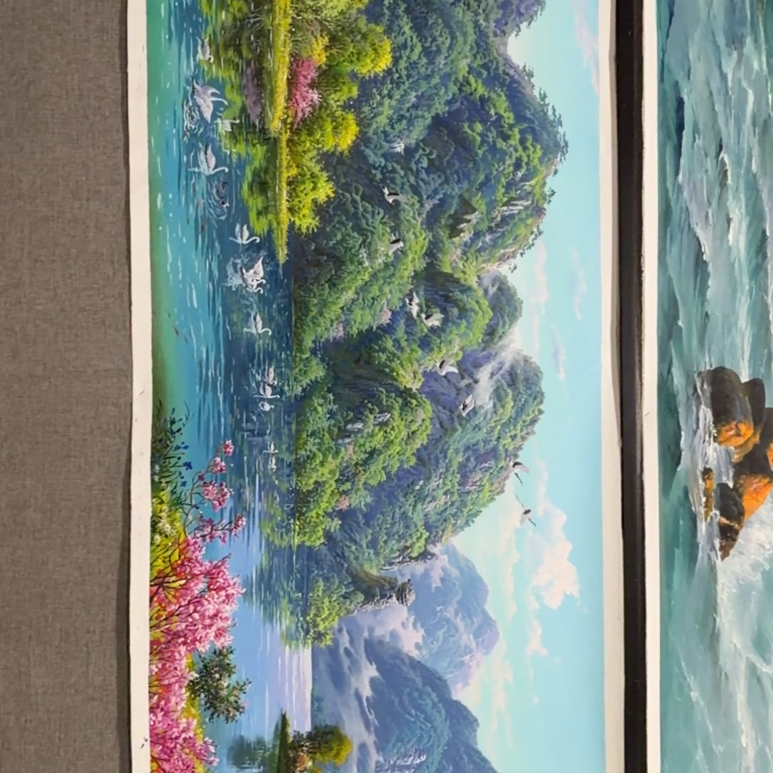 油画在哪点哦我去你