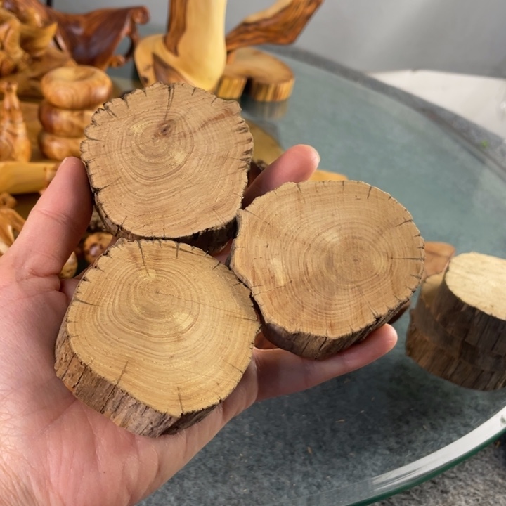 崖柏底座杯垫原料