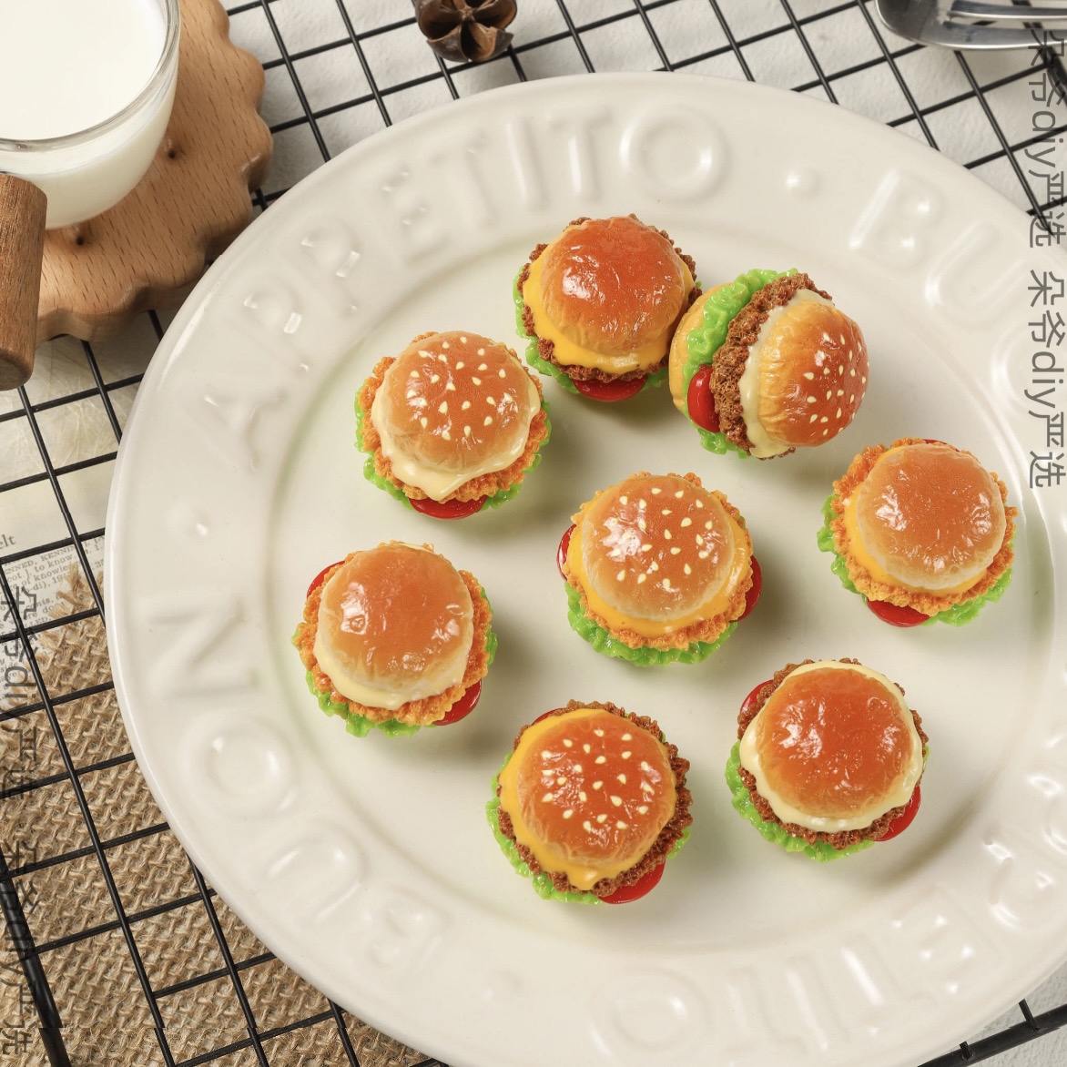 【食玩专拍】满40飞 卡通写实食玩创意树脂diy奶油胶配件