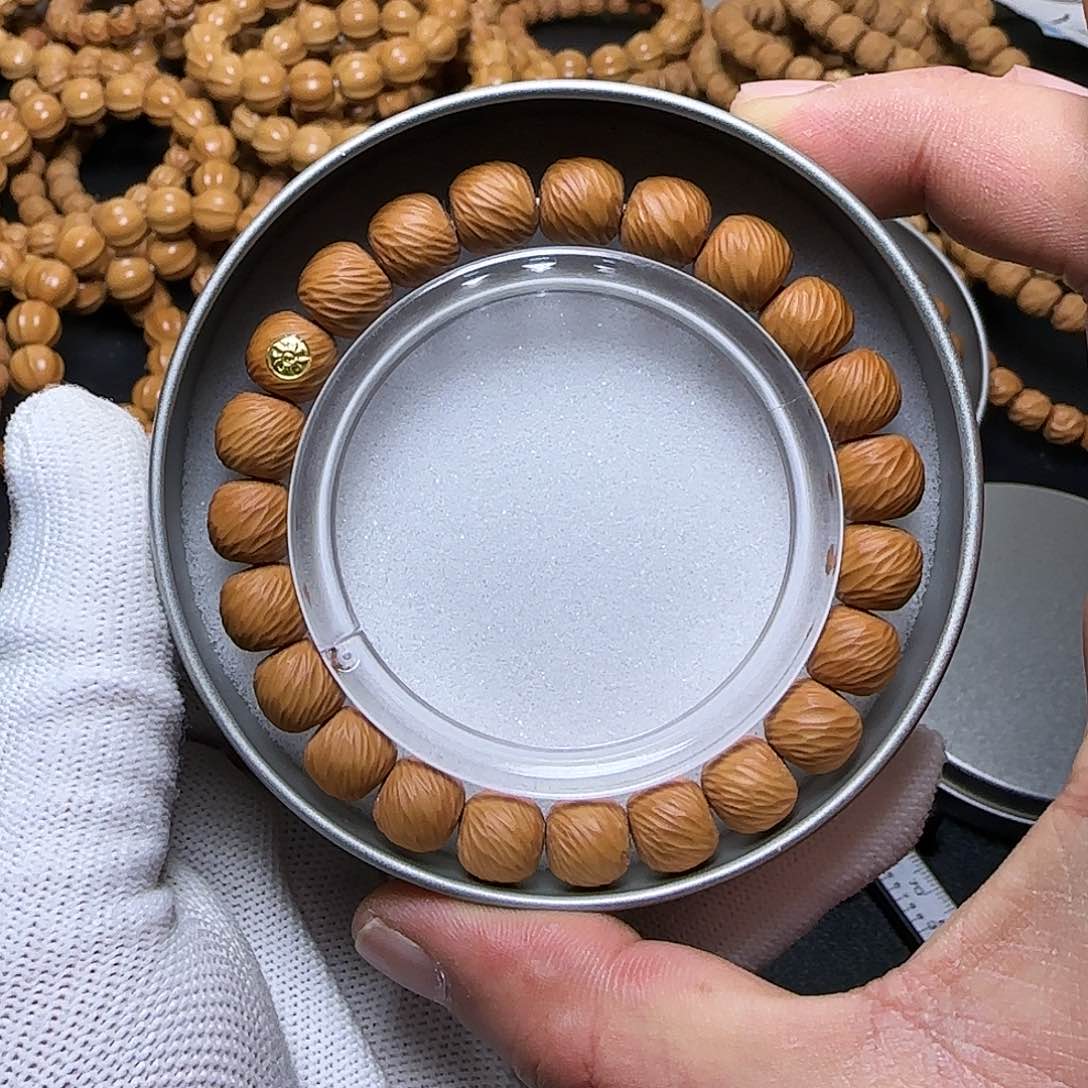 猴头核桃手串金标云锦10左右55号