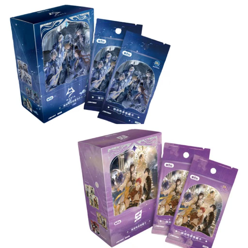 《猫耳FM-LASER&MANTA》典藏版收藏卡-蚀刻鸣奏 盲盒代拆