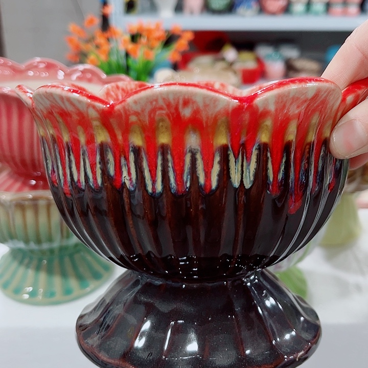 多肉陶瓷花盆满10元包邮