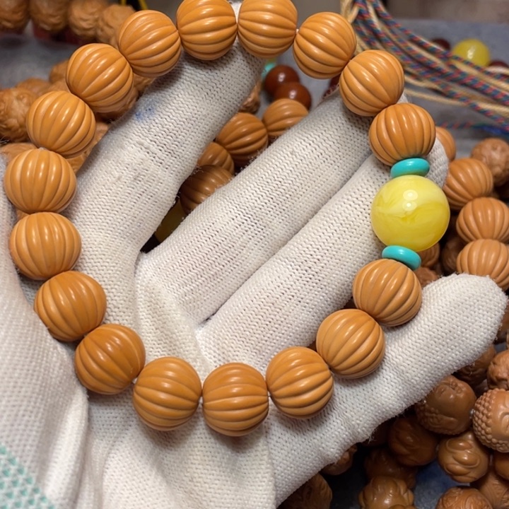 猴头核桃手串车**下瓜珠