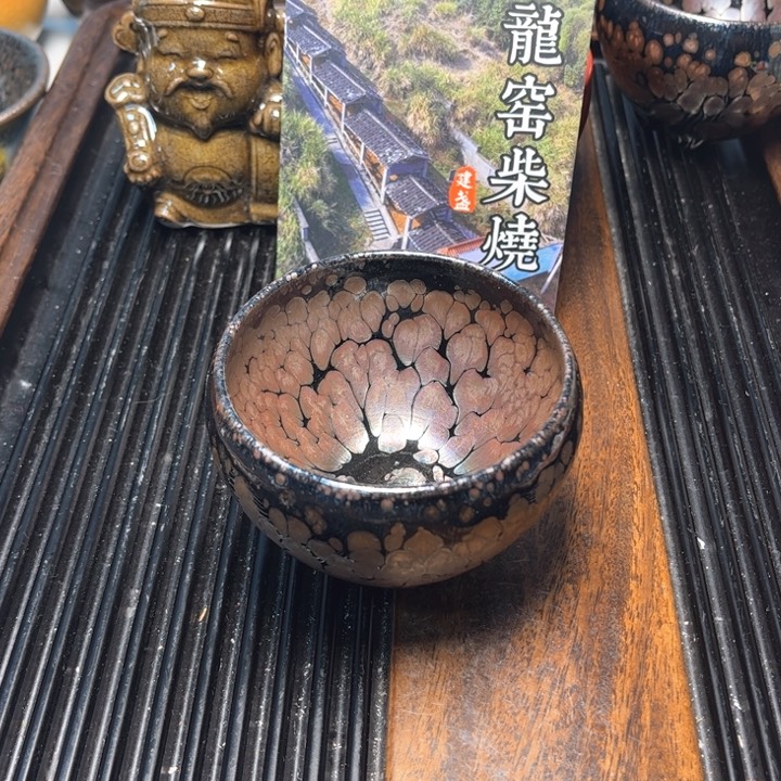 建盏手握喝茶主人杯