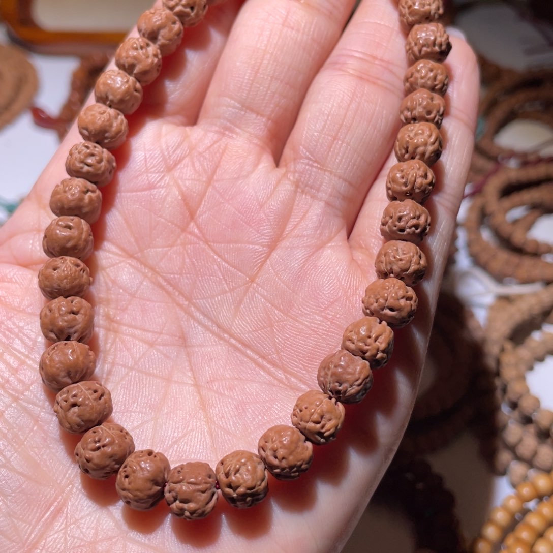 金刚菩提手串手持佛手原桩8+