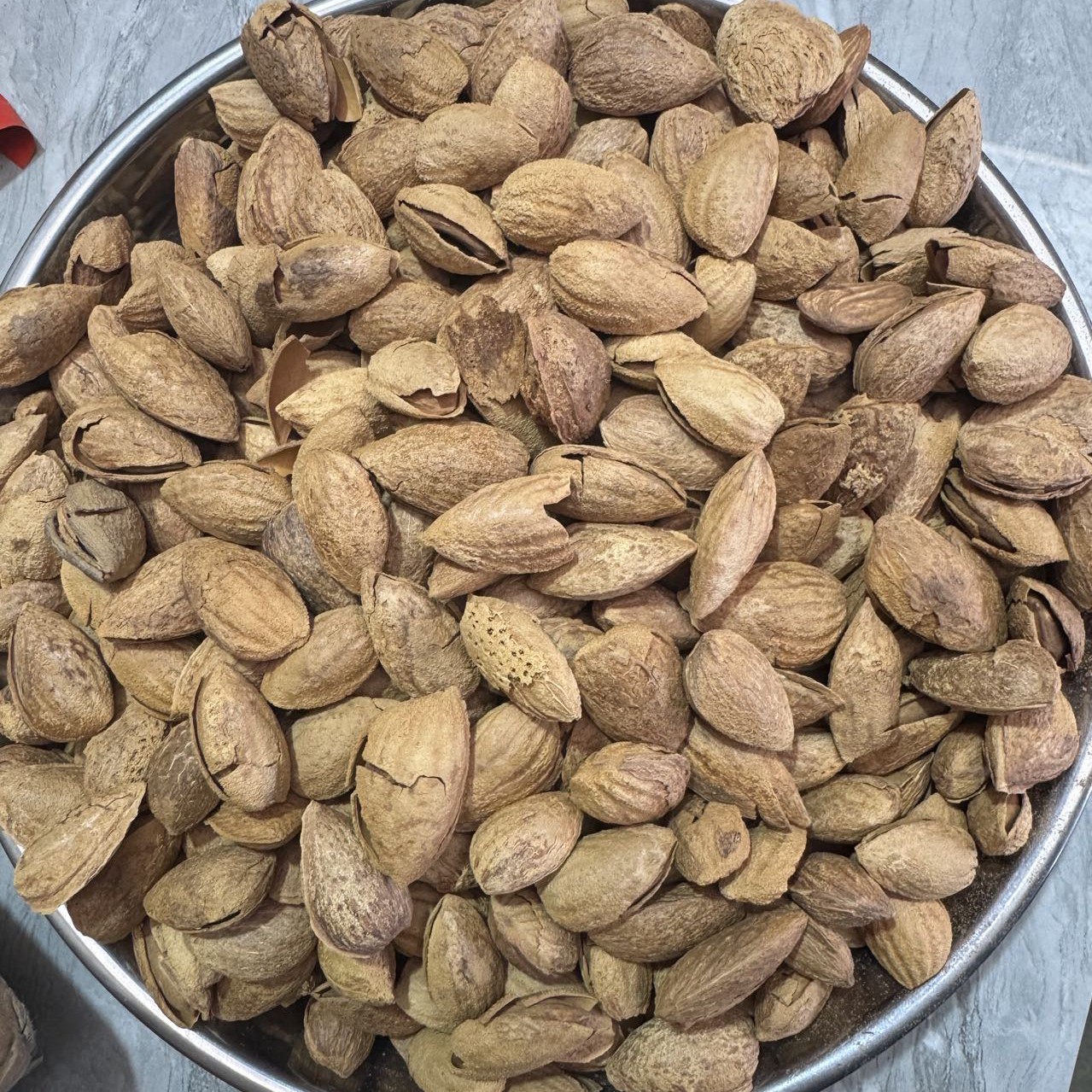 新疆特产原味干炒巴旦木大颗粒2斤包邮