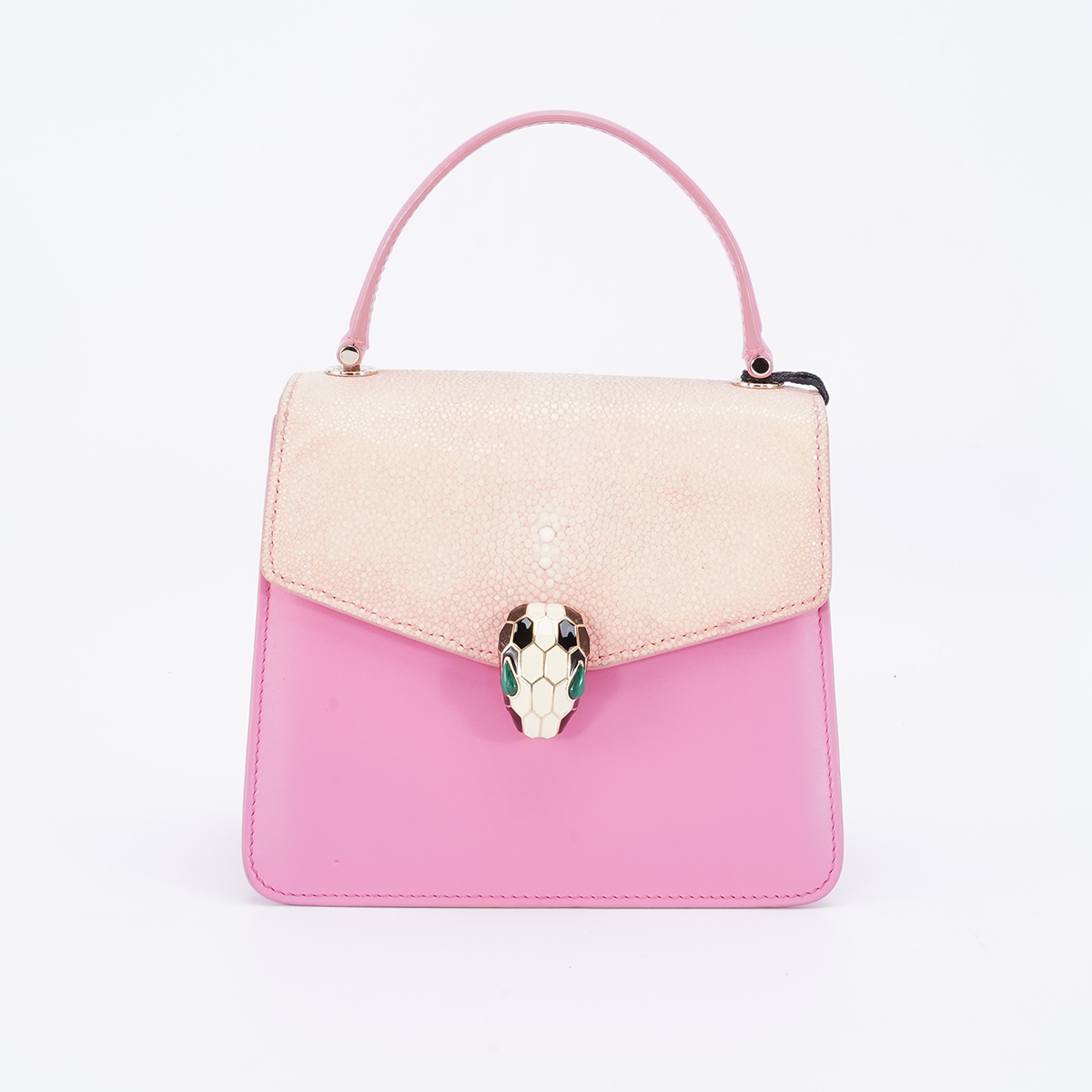 95新 BVLGARI/宝格丽 【总仓一口价】蛇头风琴小号/BG22012486