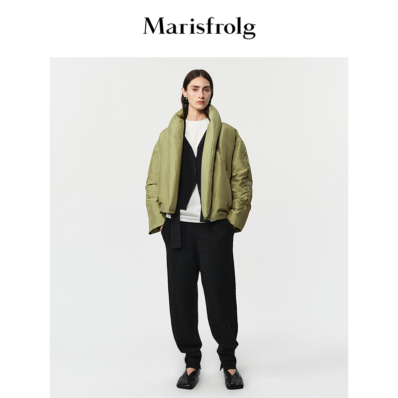 Marisfrolg玛丝菲尔25年冬新款气质显瘦经典时髦羽绒服A1FZ4324Y