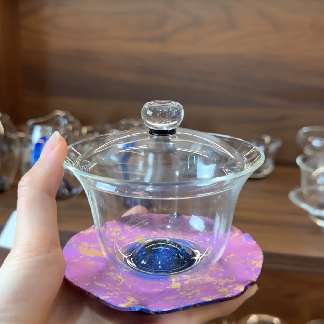 禾器耀辰盖碗太空紫