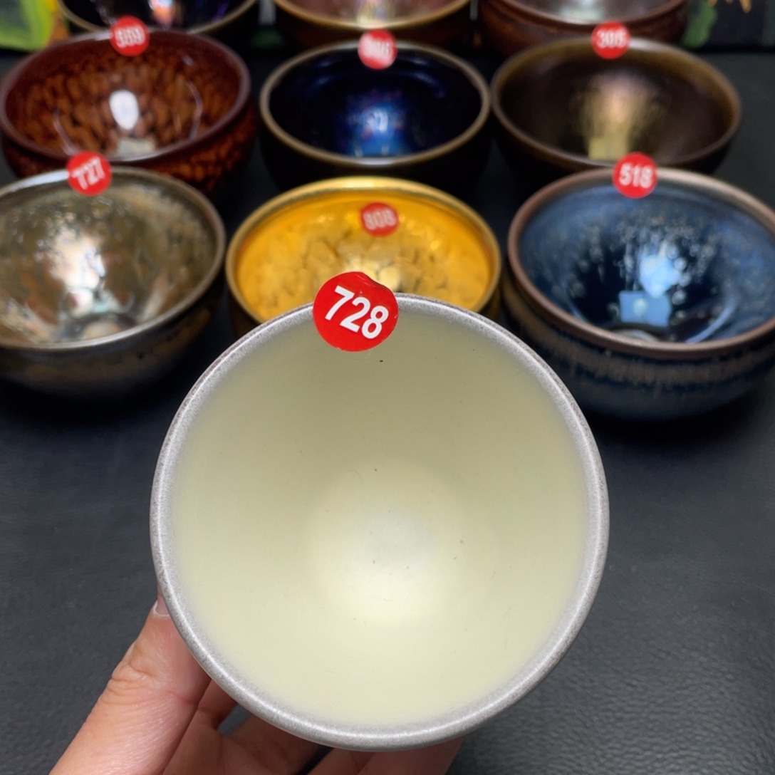 茶盏728 建窑建盏茶盏