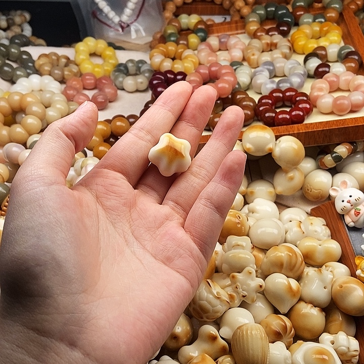 嘟***喵菩提根/象牙果吊坠6