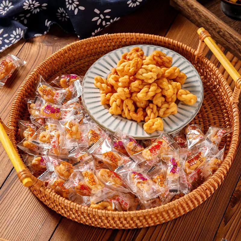 香酥迷你小麻花多口味独立包装网红休闲解馋零食混合装