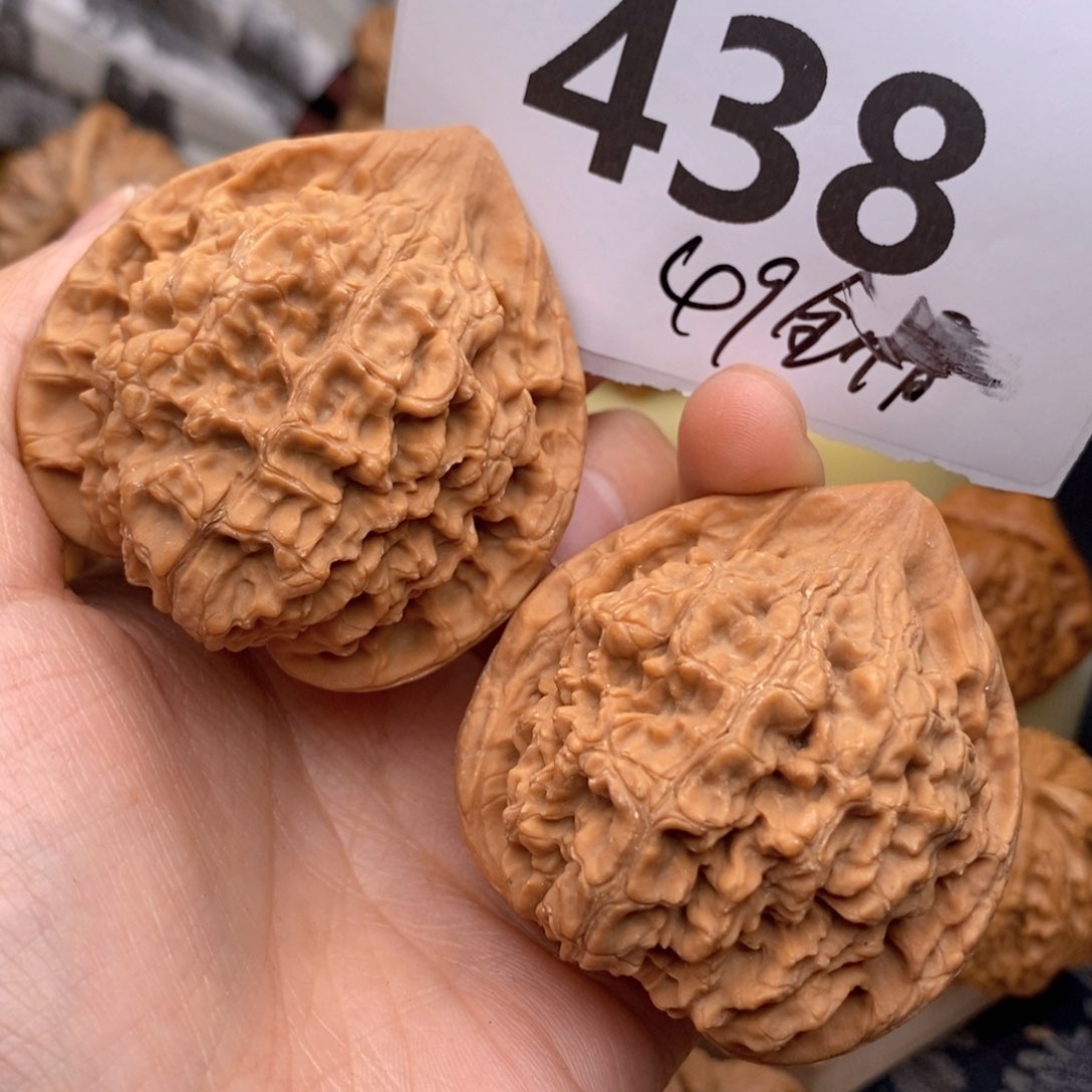 文玩核桃把件438号49全帽