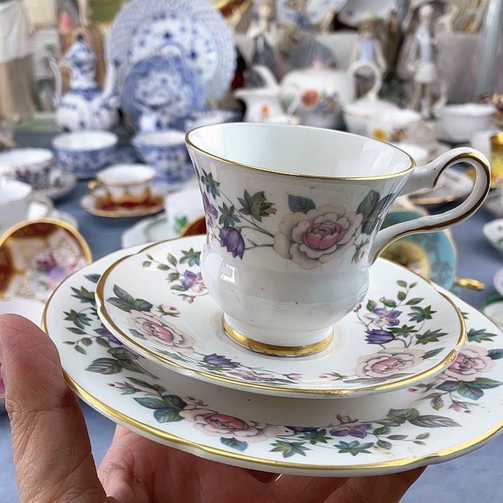 海外中古欧瓷咖啡杯