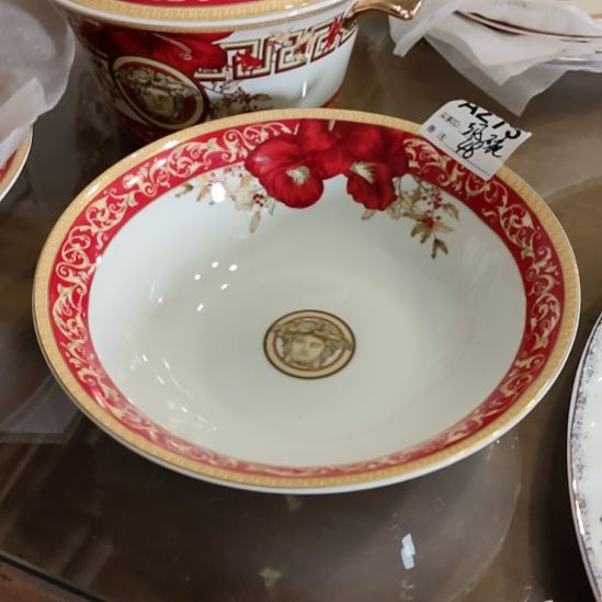 陶瓷大海碗微瑕特价出不退换