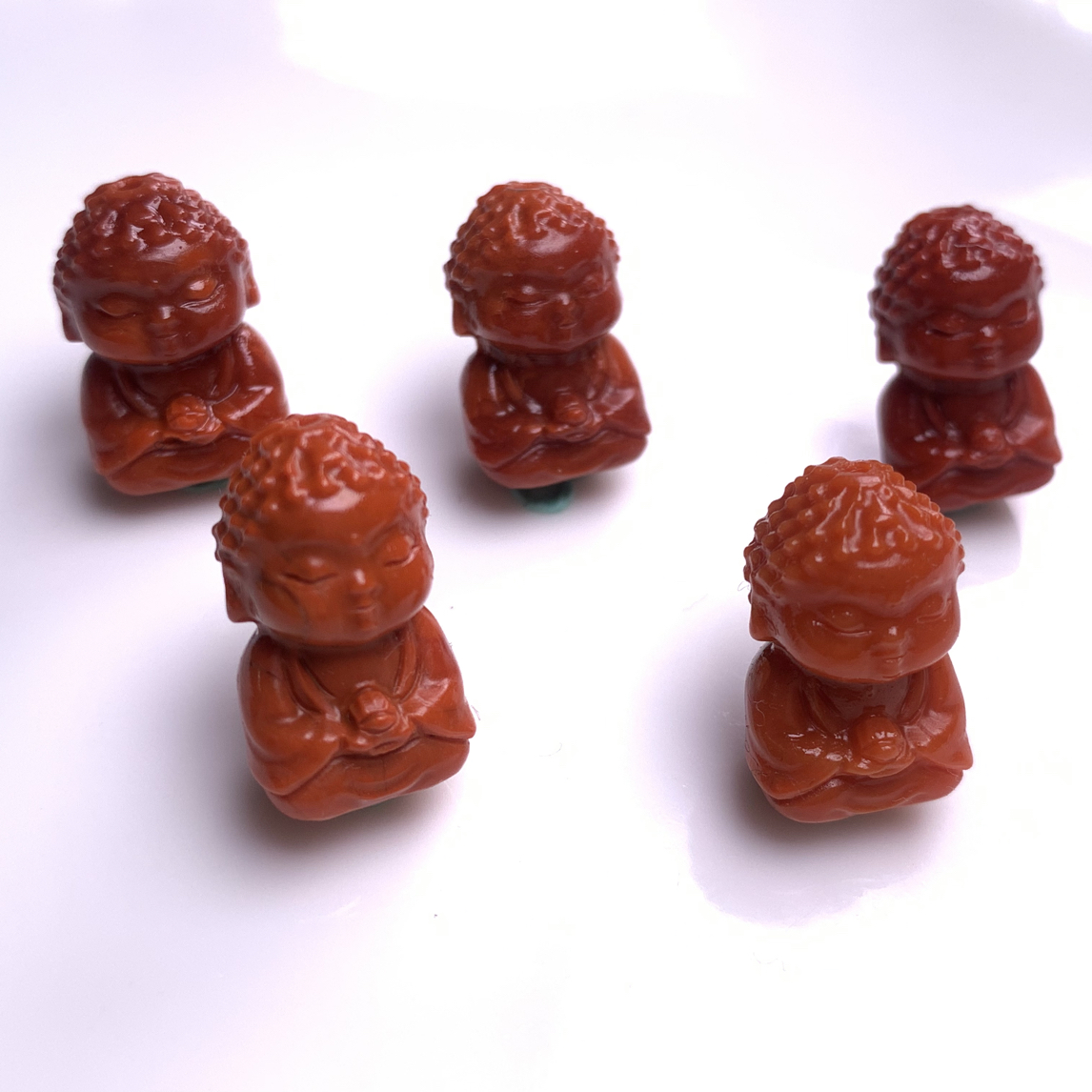 天然南红川料精工配饰宝宝佛尺寸12mm左右多样性发货其中一件