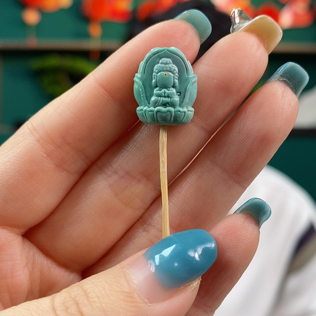 绿松石珠宝奇石未镶嵌