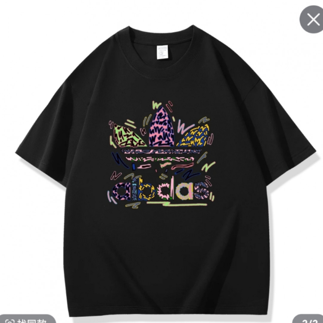 【一折粉丝福利】潮牌男女同款圆领百搭T恤