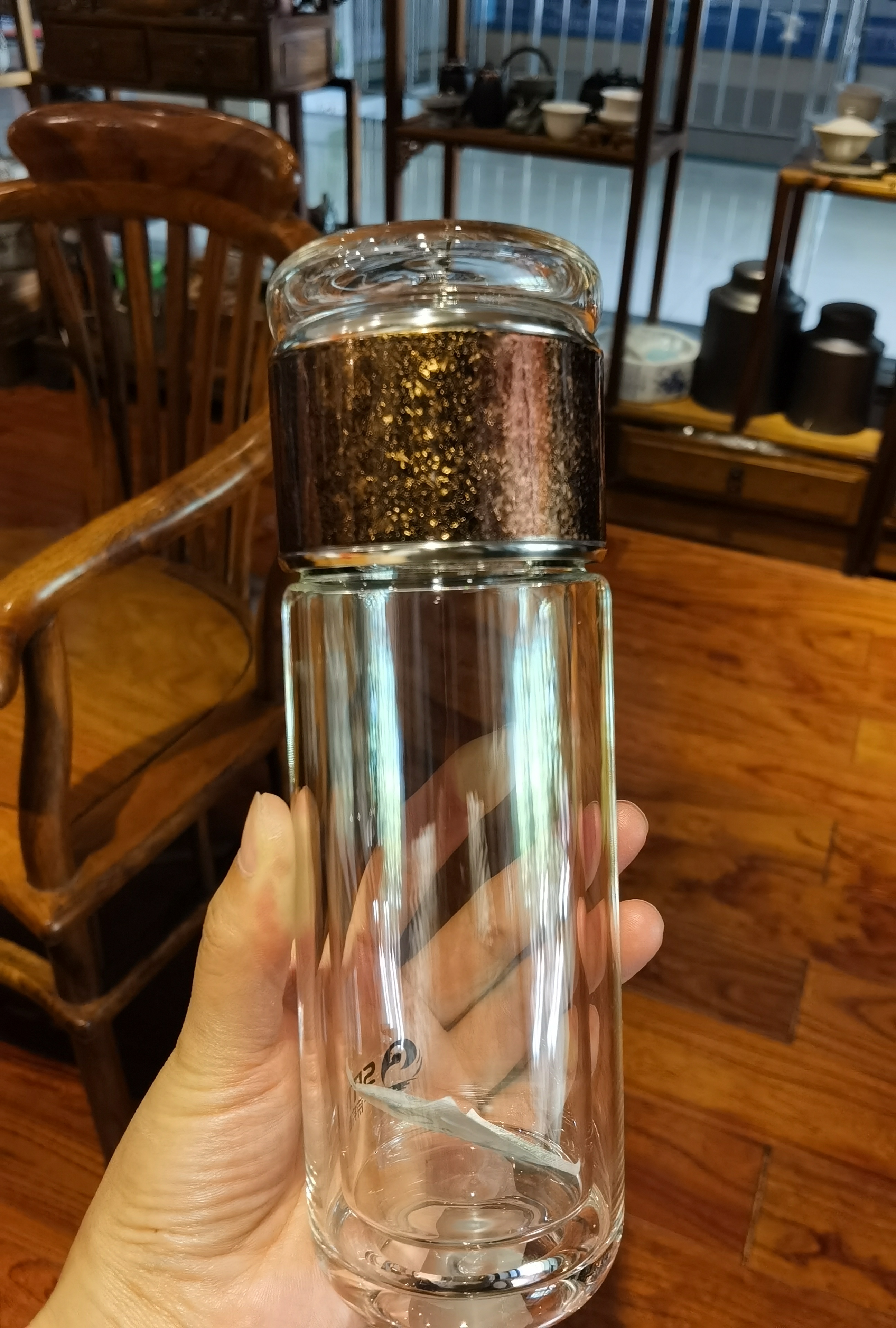 大容量学生专用高颜值便携茶水分离保温杯