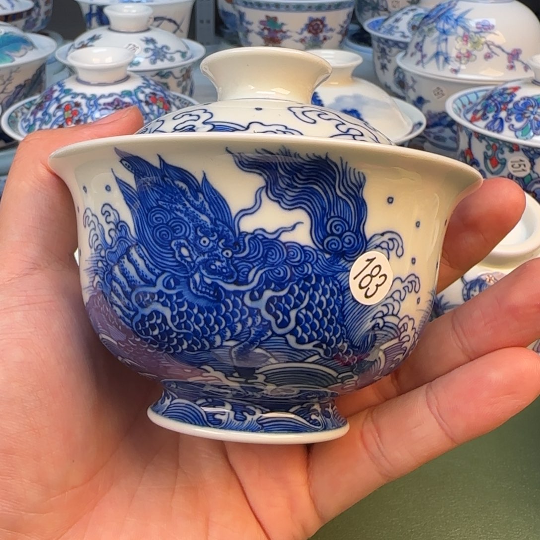 彦祖纯手工手绘茶具183