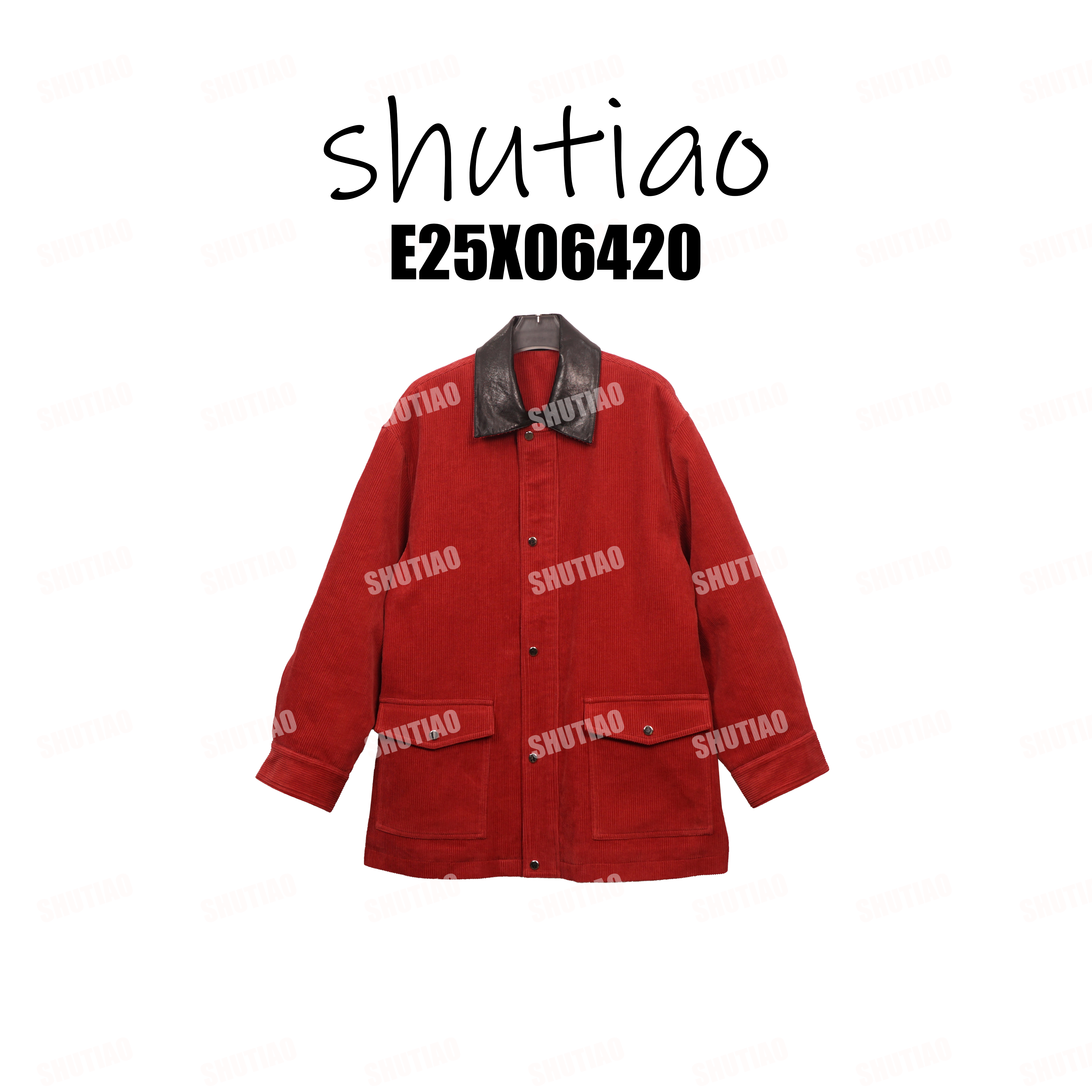 【SHUTIAO】2025冬季：新款小众设计款外套E25X06420