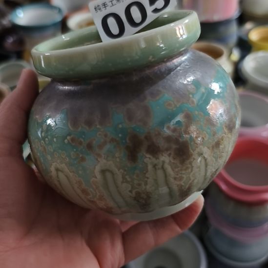 景德镇手工高温陶瓷：内7.5口9