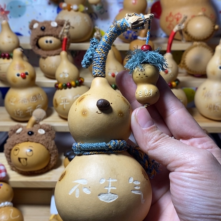 不生气生财款葫芦