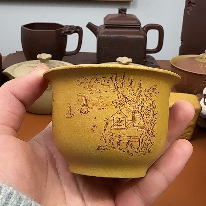 宜兴紫砂主人杯杯