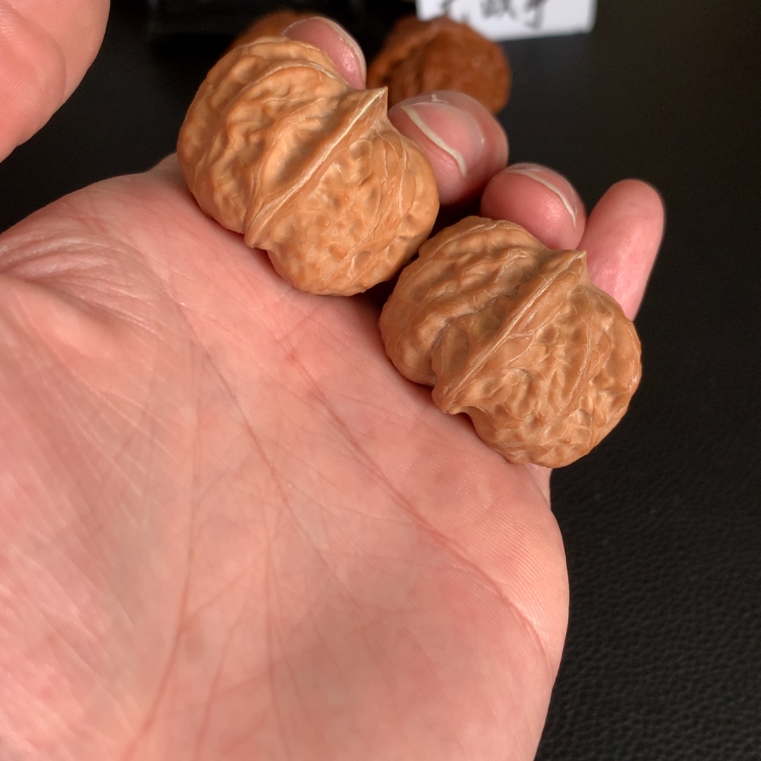 文玩核桃把件门头沟元宝35