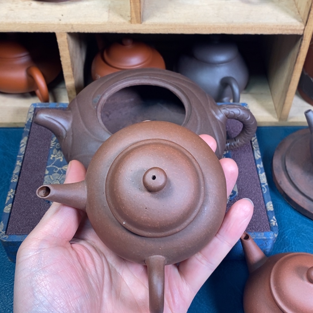 紫砂茶壶155cc早期横把