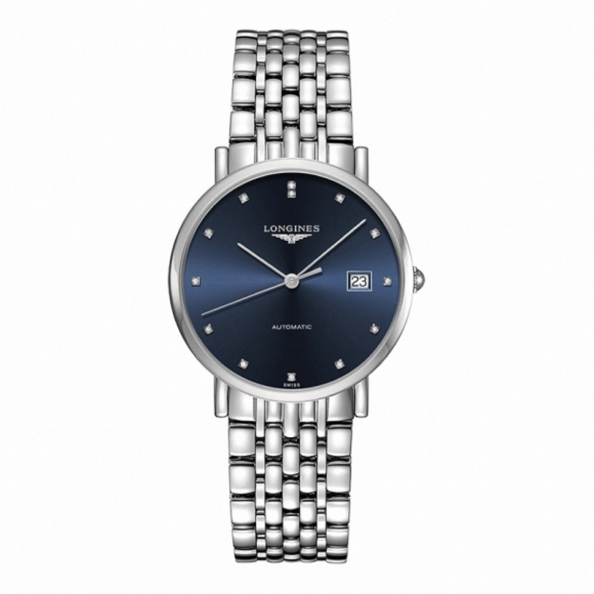 99新 Longines/浪琴 博雅810/37mm/自动机械男士腕表