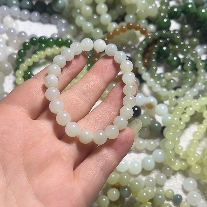 和田玉（糖玉）未镶嵌车挂