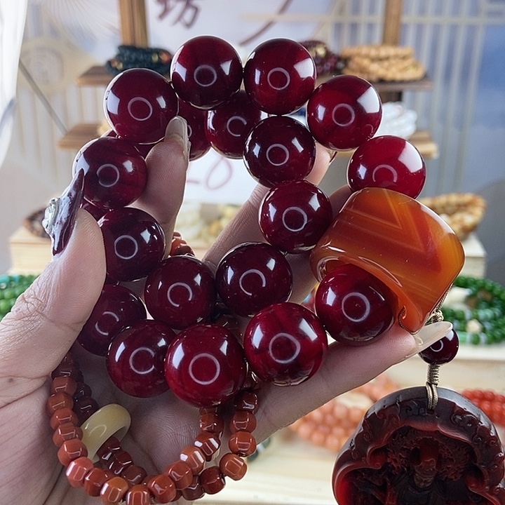 白玉菩提吊坠善**心菩提