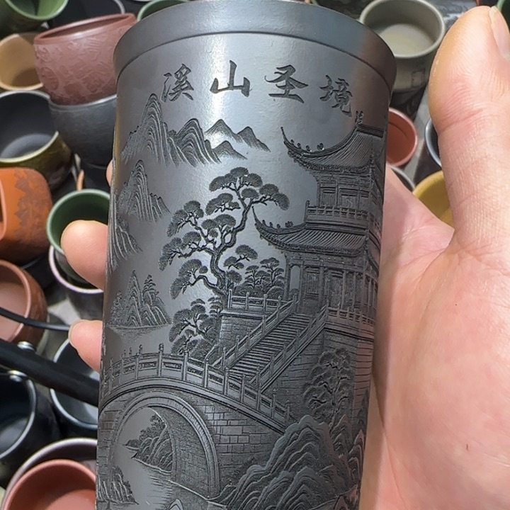 茶杯紫砂全手工制作工艺