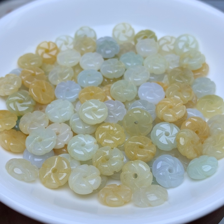 【闪购商品】未镶嵌翡翠手链卡9冰多宝小花30个