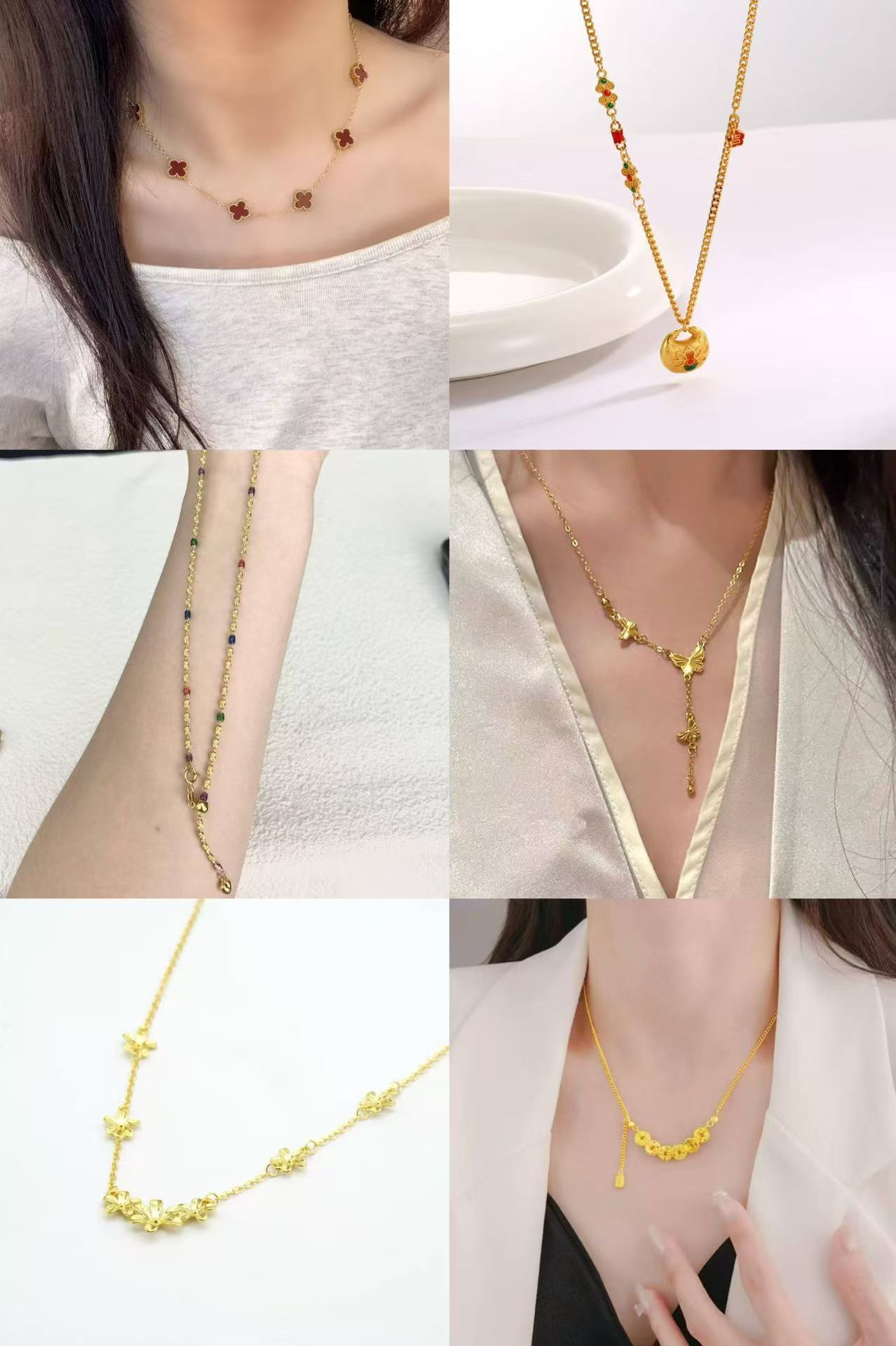 【端点专属】经典围巾项链配件丝巾拍对应编号看名字-2号