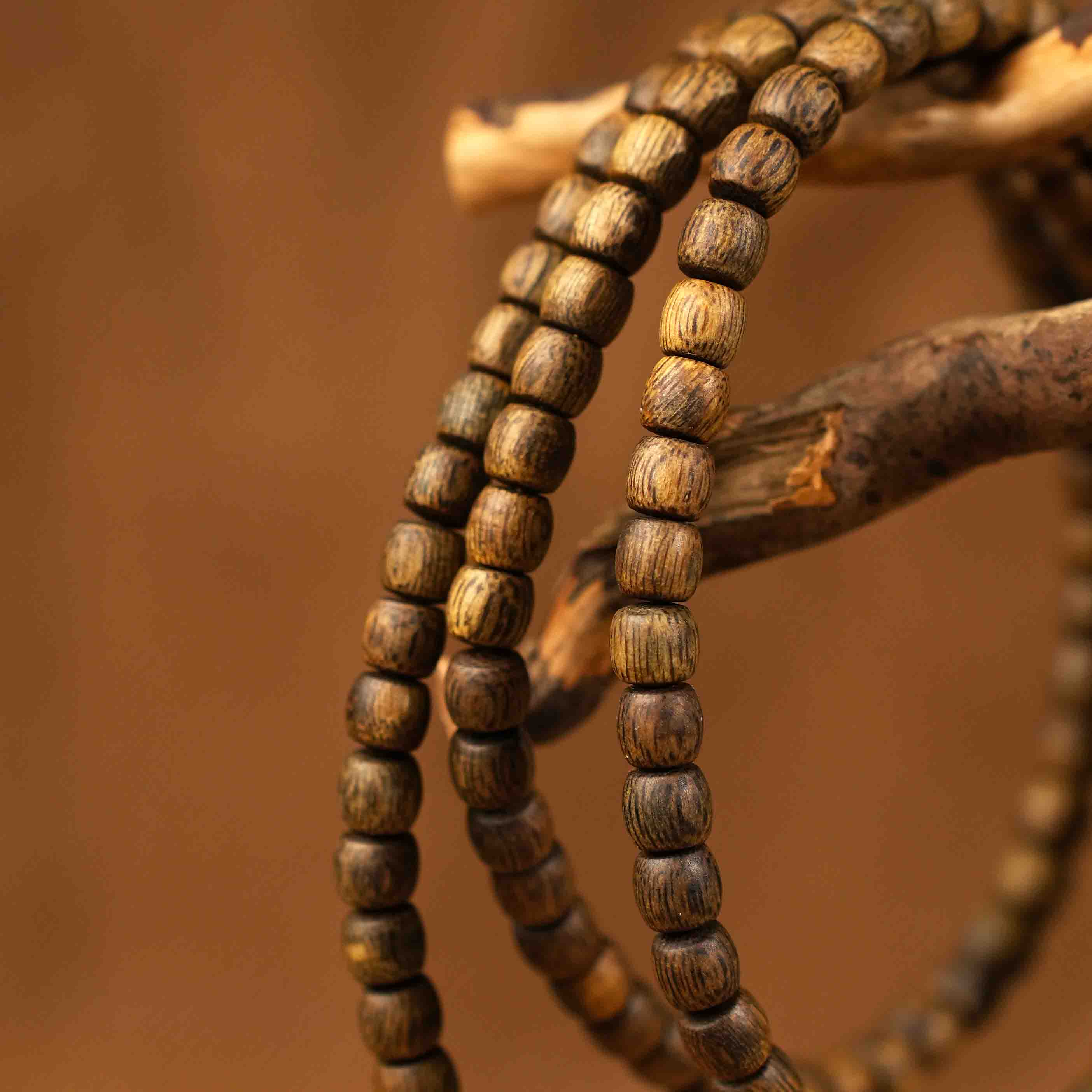 沉香【岁岁香满怀】沉香手串5mm