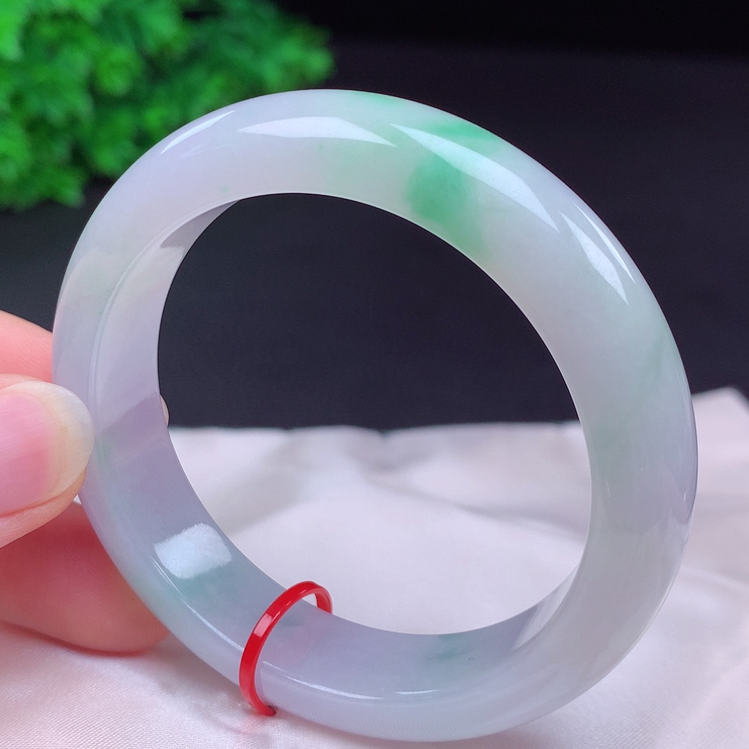 翡翠未镶嵌手镯52圈口432503