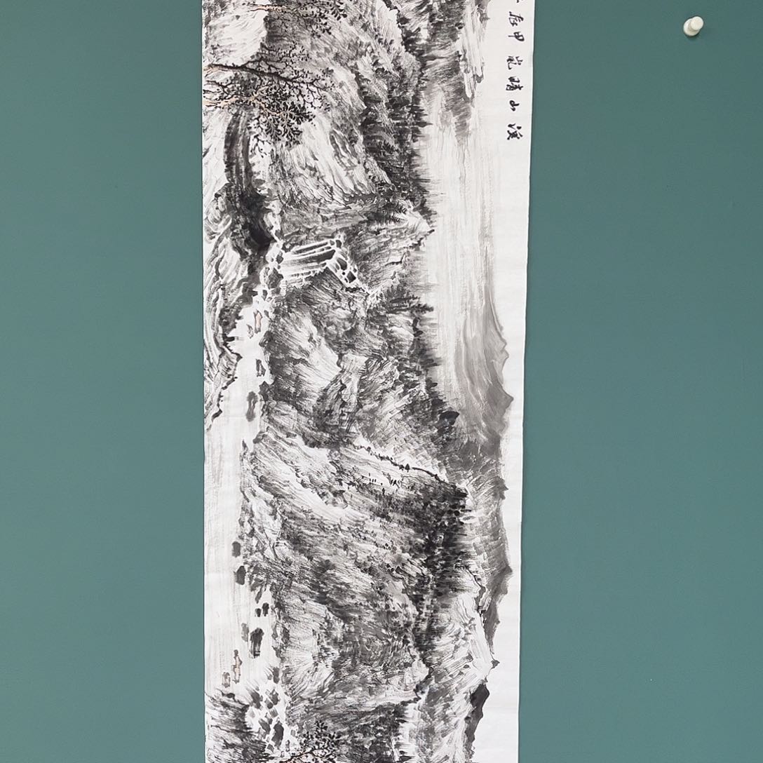 国画张宇老师手绘作品