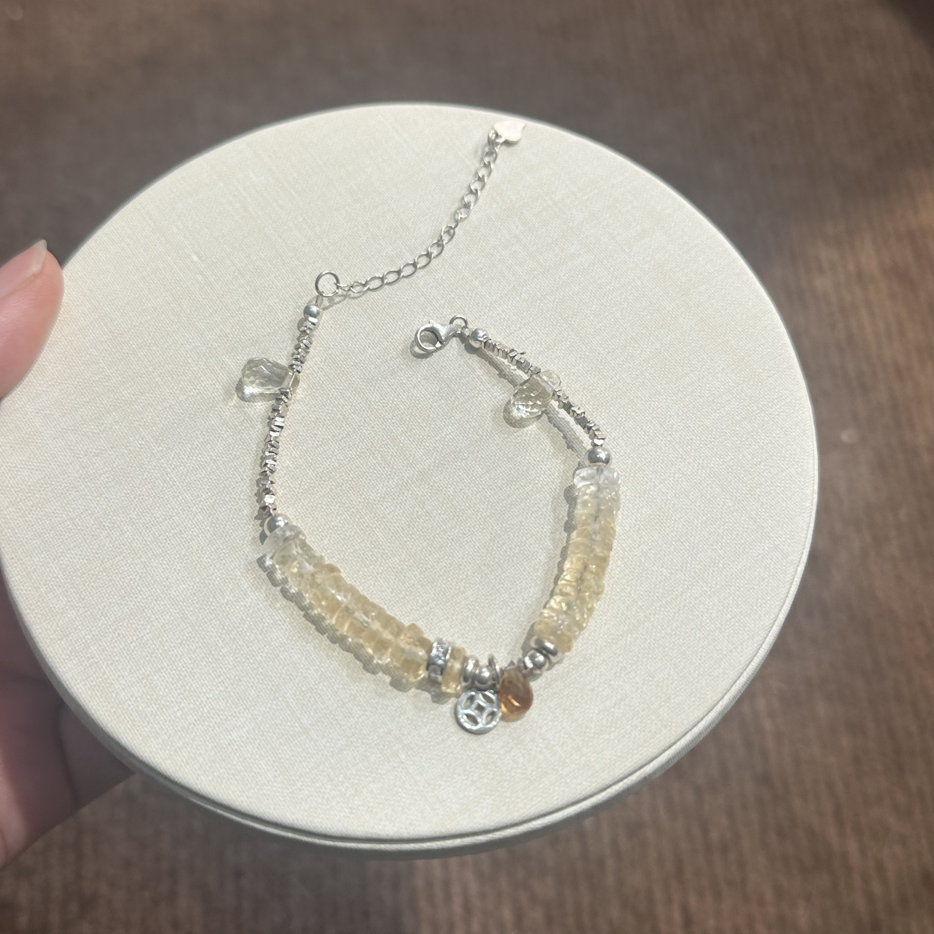 925银手链 925【小水滴】银手链