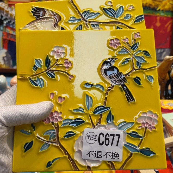 陶瓷水**兰手工制作，特价新款
