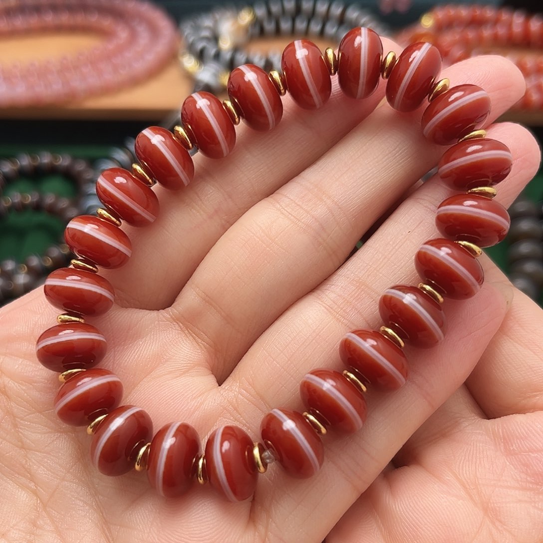 玛瑙/玉髓合金手串