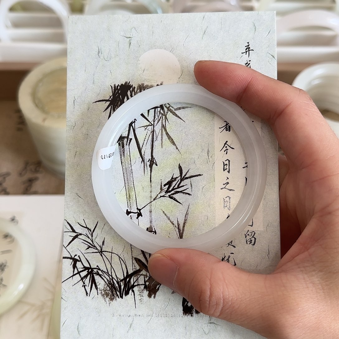 石英质玉（金丝玉）未镶嵌手镯