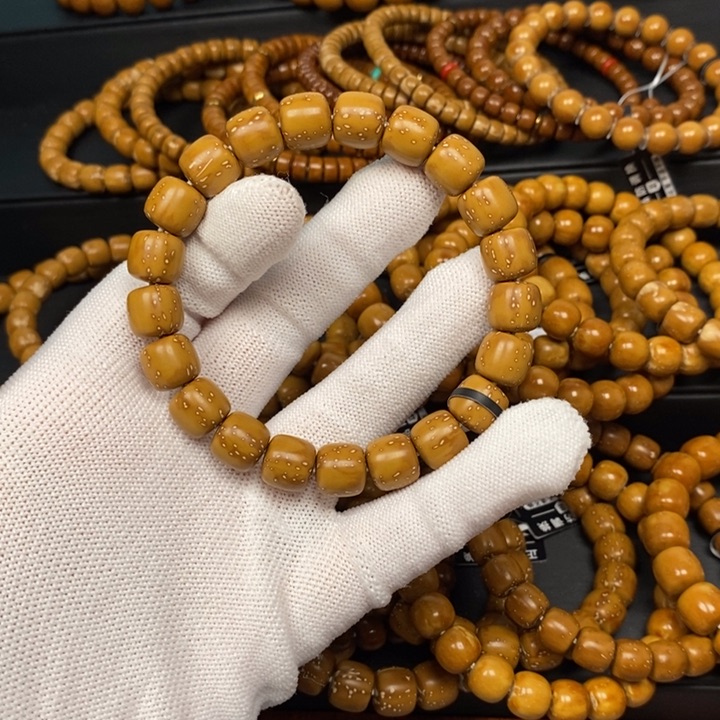 紫金鼠手串实心老型满天星尺寸10.8