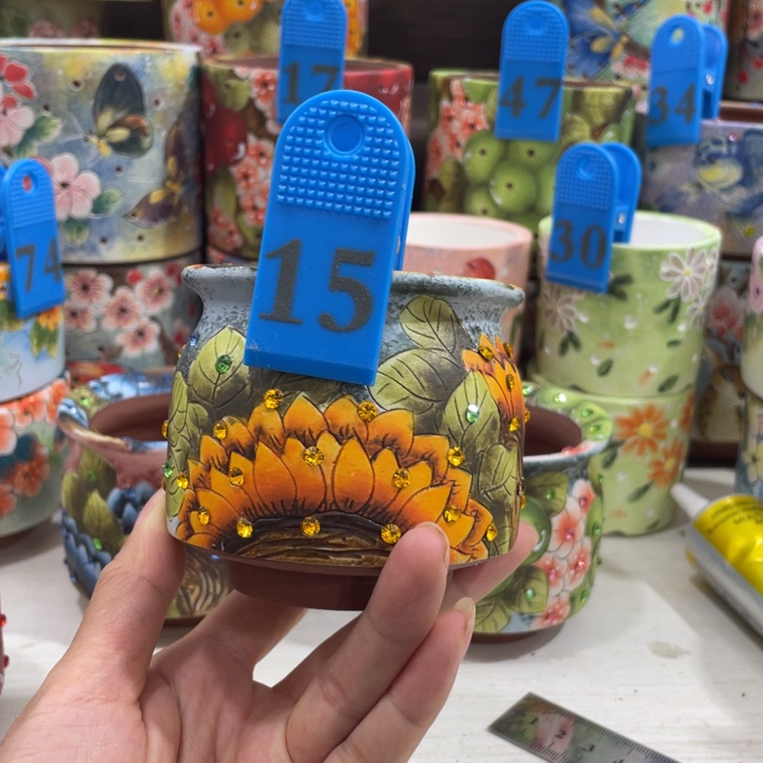 多肉花盆奶罐花盆