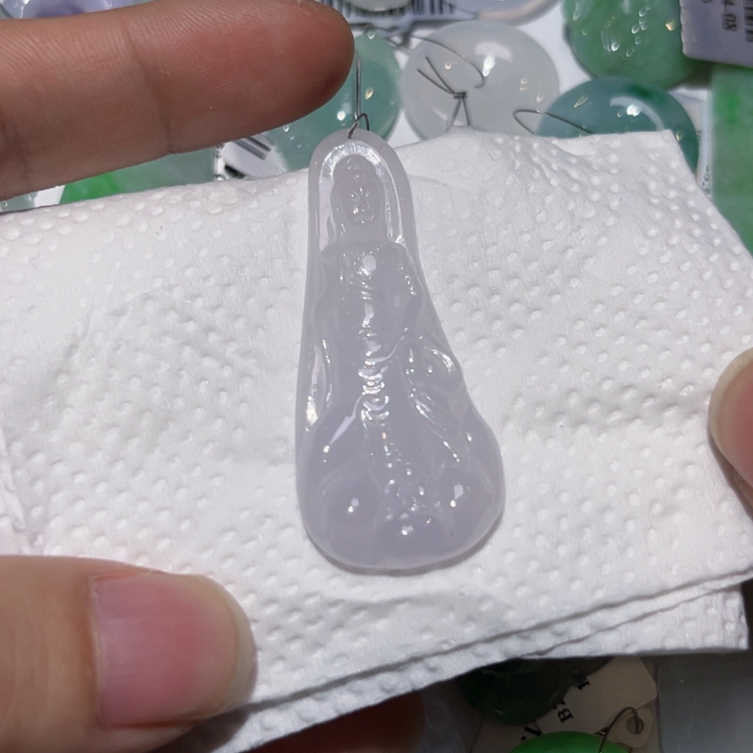 翡翠未镶嵌颈饰天然翡翠A货