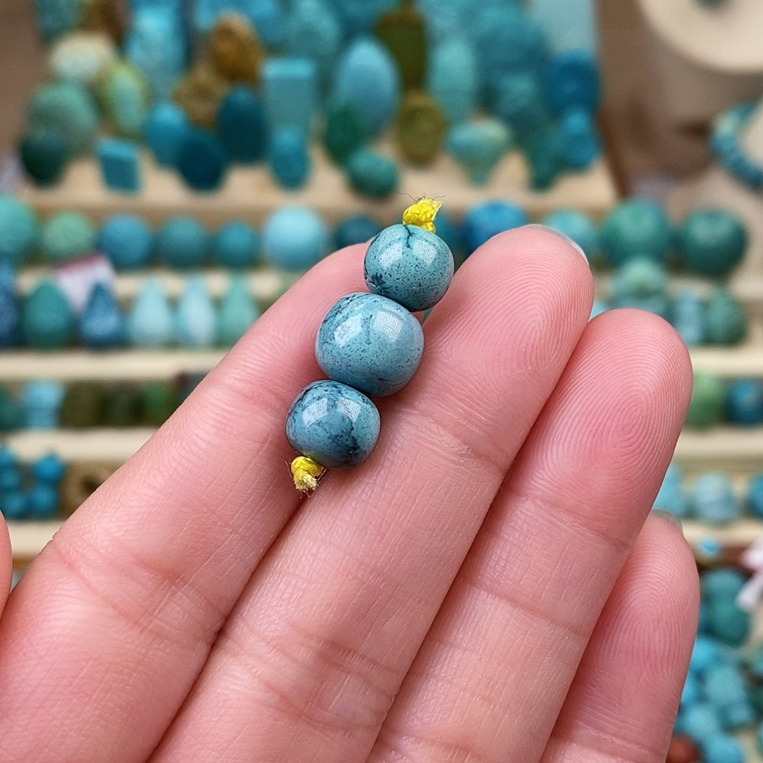 绿松石珠宝奇石未镶嵌