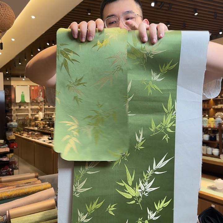 两米一茶席灰底茶席