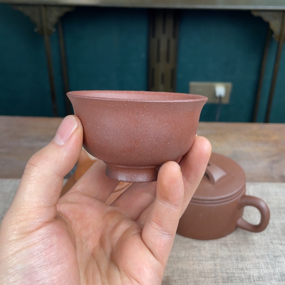 段泥茶杯宜兴紫砂工艺