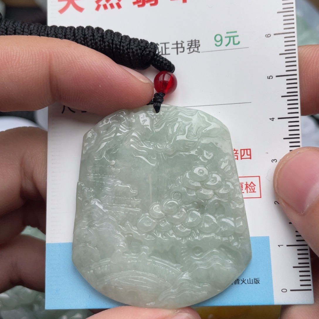 吊坠(不含链)未镶嵌翡翠